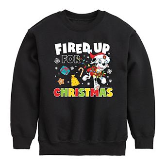 Boys 8-20 Nickelodeon Paw Patrol Fired Up Crew Fleece Sweatshirt