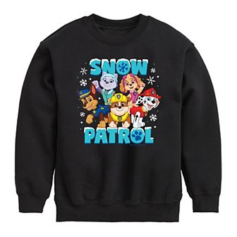 Boys 8-20 Nickelodeon Paw Patrol Snow Patrol Crew Fleece Sweatshirt