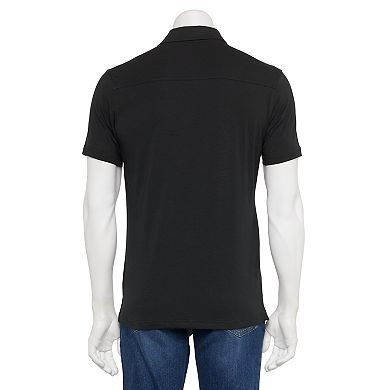 Men's Caliville Cotton Stretch One Pocket Polo Shirt
