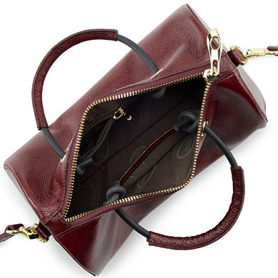 AmeriLeather Cyrus Leather Tube Handbag