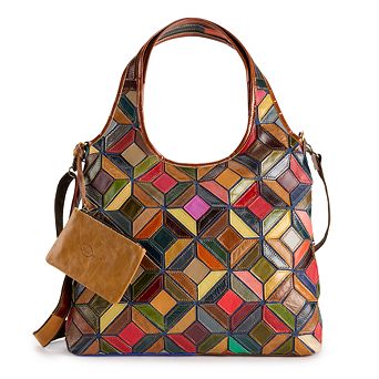 AmeriLeather Hugo Leather Tote Bag