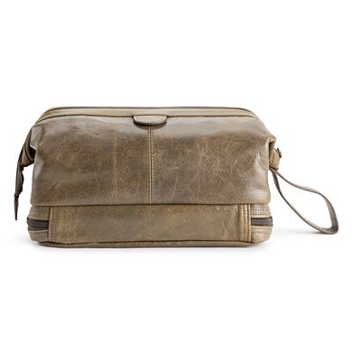 AmeriLeather Leather Toiletry Bag