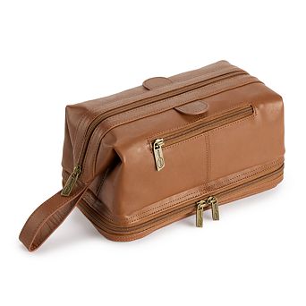 AmeriLeather Leather Toiletry Bag