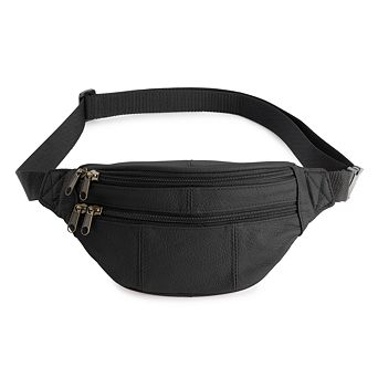 AmeriLeather Leather Fanny Pack