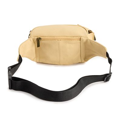 AmeriLeather Leather Fanny Pack