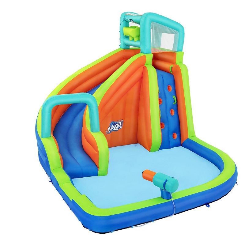 H2OGO! Turbo Splash Zone Inflatable Water Park, Multi