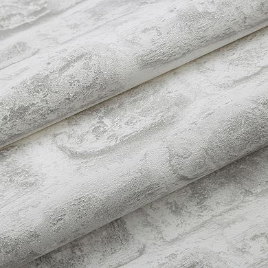 Contour Strata Brick White Removable Wallpaper