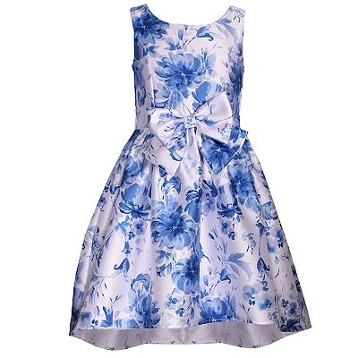 Girls 7 16 Bonnie Jean Toile Bow Floral Dress