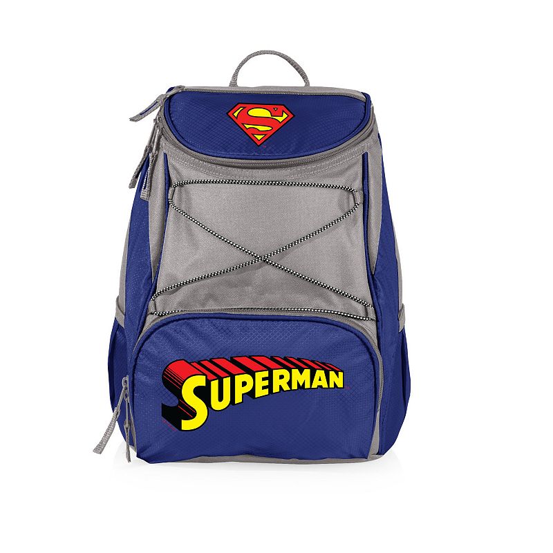 DC Comics Superman PTX Backpack Cooler by Oniva, Blue