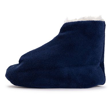 Softones by MUK LUKS® Adjustable Shearling Men's Bootie Slippers