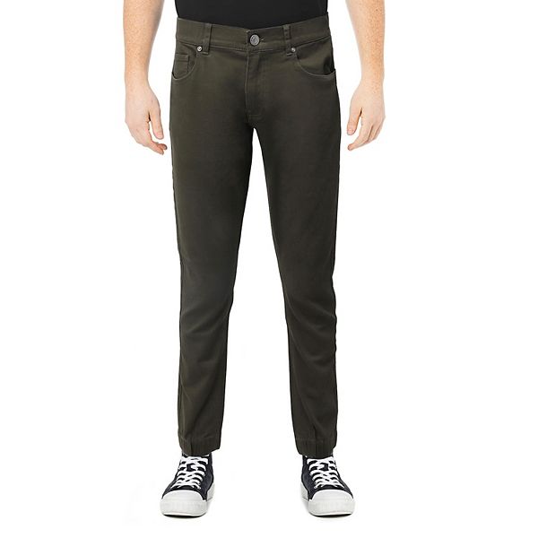 Men's Xray Slim-fit Cuffed Twill Pants