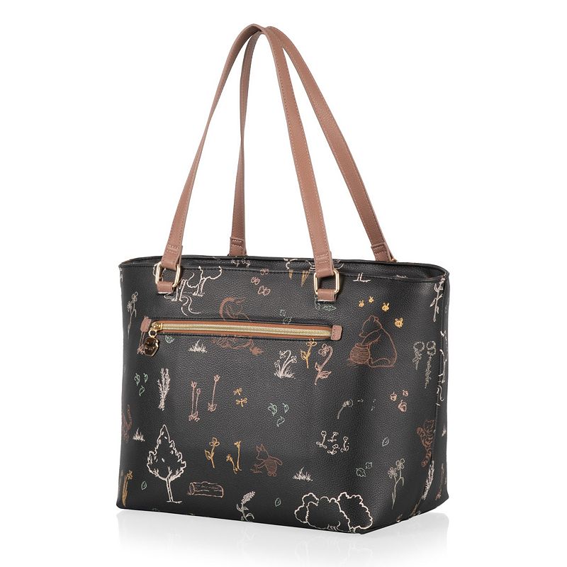 Disney's Winnie the Pooh Uptown Cooler Tote Bag by Oniva, Black