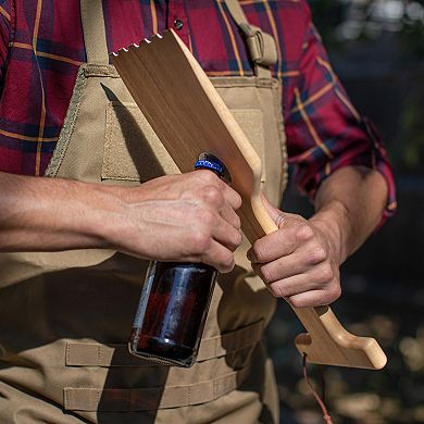 Oniva Mandalorian Mythosaur Skull Hardwood BBQ Grill Scraper with Bottle Opener