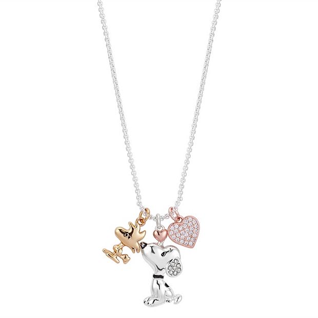 Snoopy hot sale charm necklace