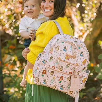 Petunia Pickle Bottom Ace Backpack Diaper Bag in Disney's Princess
