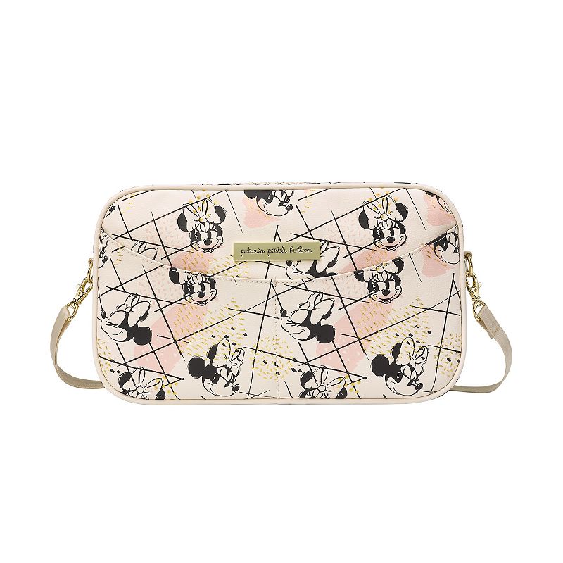 Petunia Pickle Bottom Companion Diaper Clutch in Shimmery Minnie Mouse, Pin