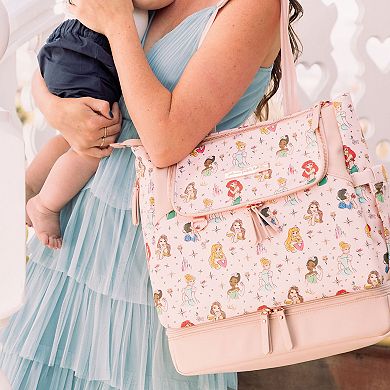 Petunia Pickle Bottom Pivot Backpack Diaper Bag in Disney's Princess Parade