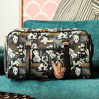 Petunia Pickle Bottom Trek Overnight Travel & Hospital Bag in Disney Mickey & Friends Good Times Collection