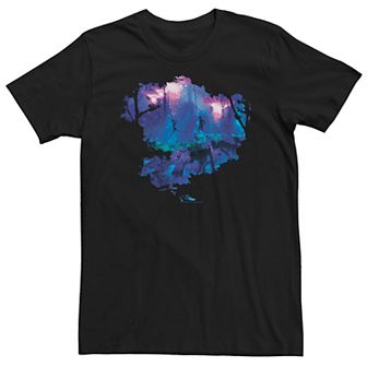 Men's Avatar Jelly Forest Jake Sully and Neytiri Tee