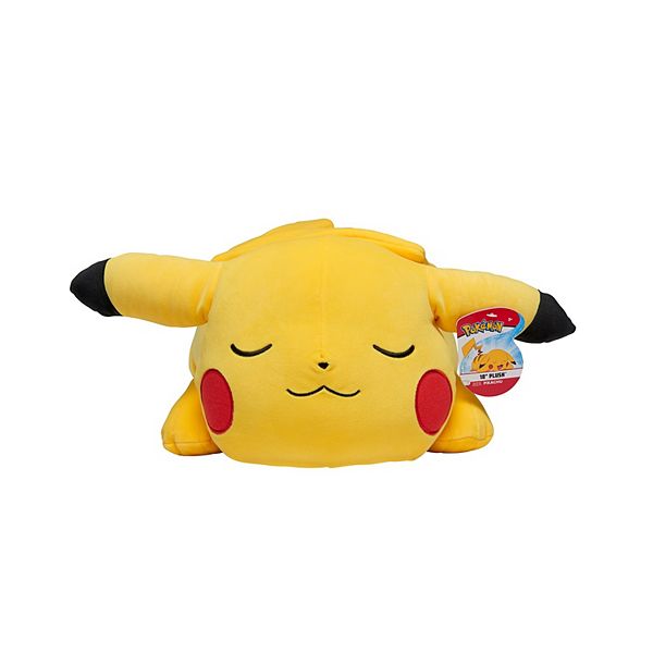 Pokémon 18-Inch Sleeping Pikachu Plush