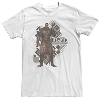 Men's Marvel Wakanda Forever Lord Mbaku Geometric Pattern Tee