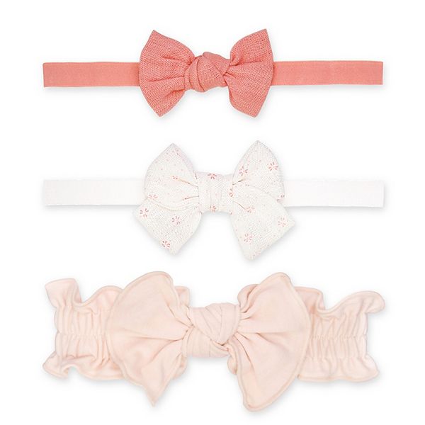 Baby Girl Carter's BowAccented Headbands 3Pack Set