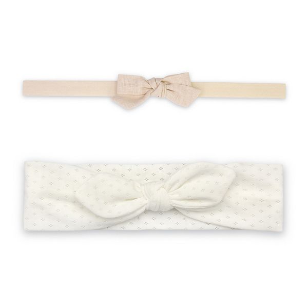 Baby Girl Carter's 2-Pack Neutral Bow Headwraps Set