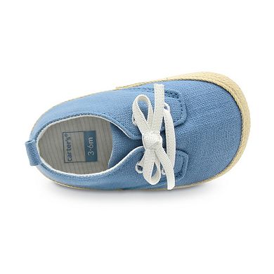 Carter's Baby Chambray Low-Top Sneakers