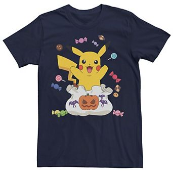 Men's Pokémon Pikachu Treat Bag Of Candies Tee