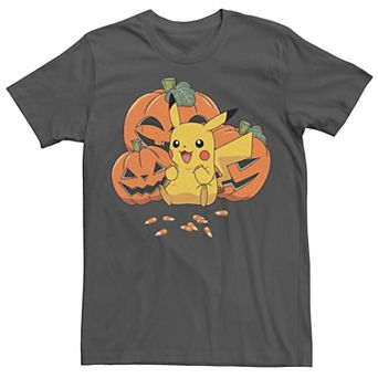 Men's Pokémon Pikachu Sitting With Candy Corn Tee