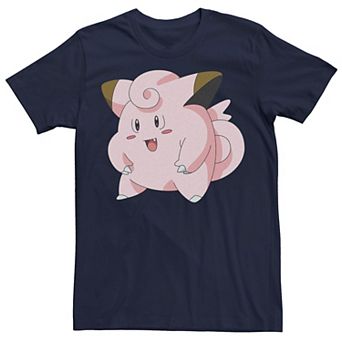 Men's Pokémon Happy Pink Clefairy Profile Tee