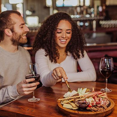 Toscana Insignia Acacia & Slate Serving Board with Cheese Tools