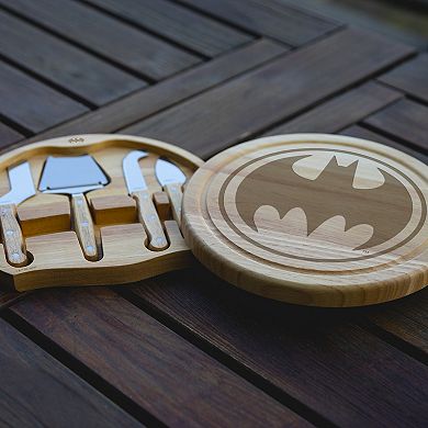 Toscana Batman Bat Signal Circo Cheese Cutting Board & Tools Set