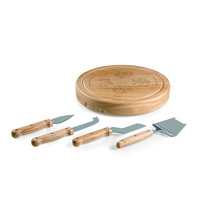Toscana Game of Thrones 4 Houses Circo Cheese Cutting Board & Tools Set