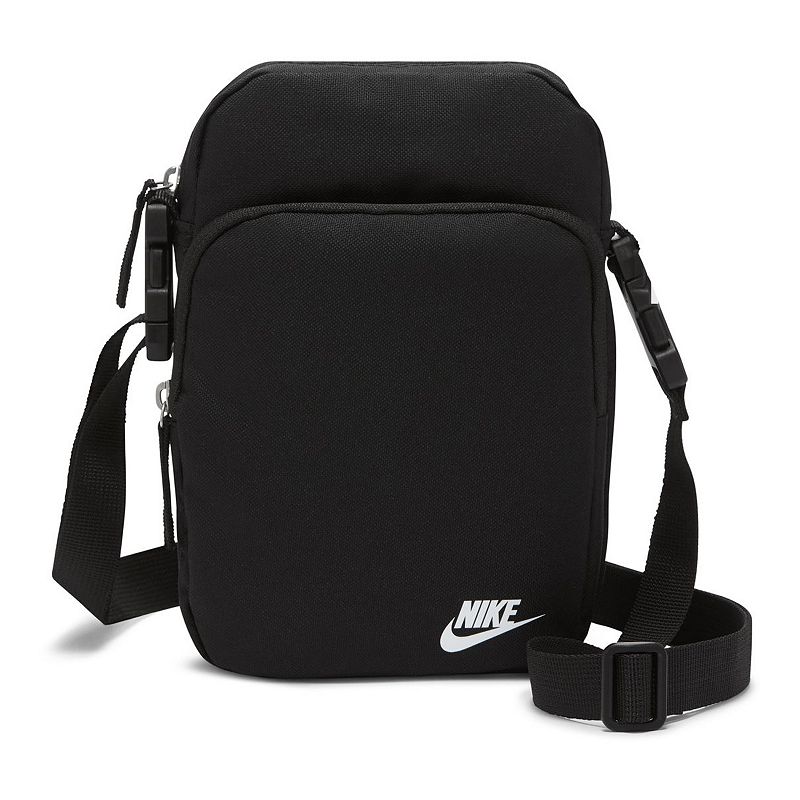 Nike Heritage Crossbody Bag, Black White