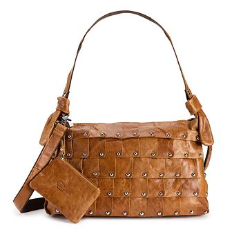 AmeriLeather Miao Leather Shoulder Bag