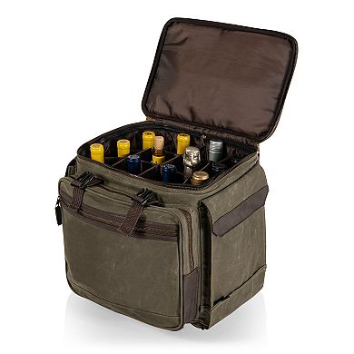 Legacy Somm 12-Bottle Insulated Wine Bag with Rolling Cart