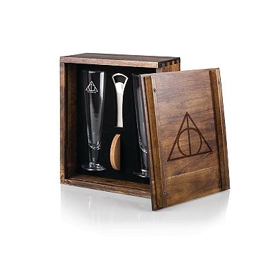 Legacy Harry Potter Deathly Hallows Beverage Glass Gift Set