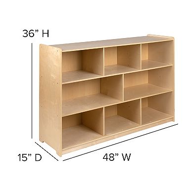 Flash Furniture 8 Cubby Storage Cabinet