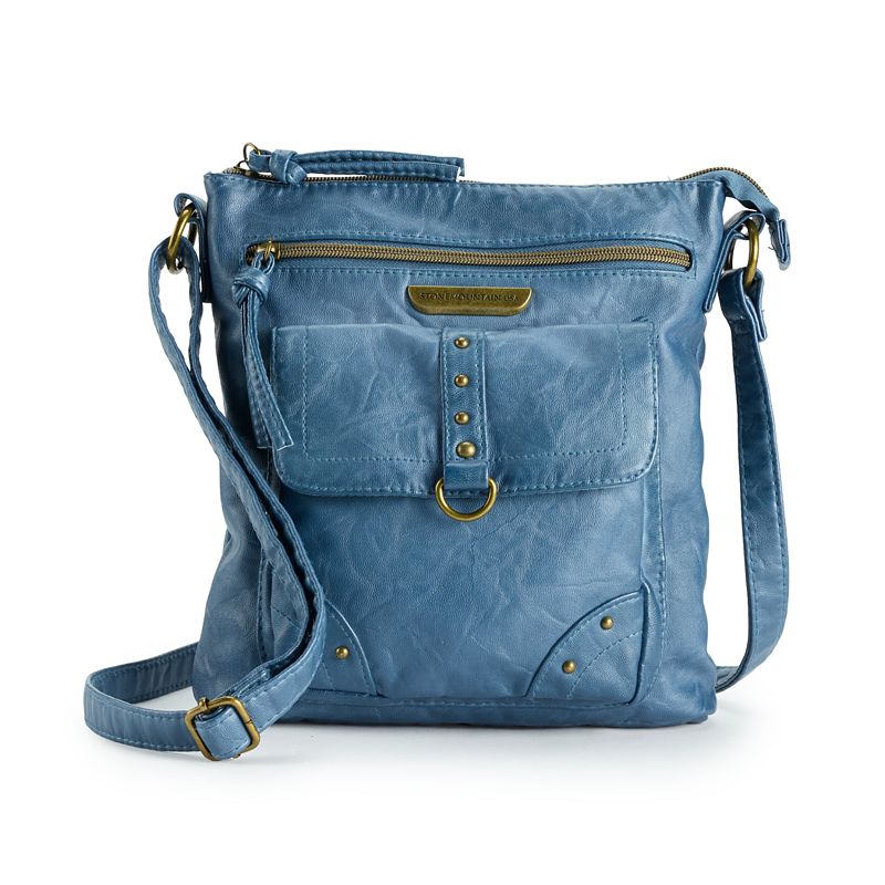 Stone & Co. Smokey Crossbody Bag, Blue
