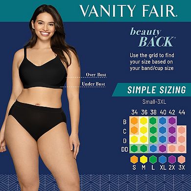 Vanity Fair® Beauty Back® Simple Sizing Wireless Bra 72118