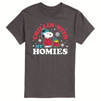Men's Peanuts Chillin With My Homies Tee