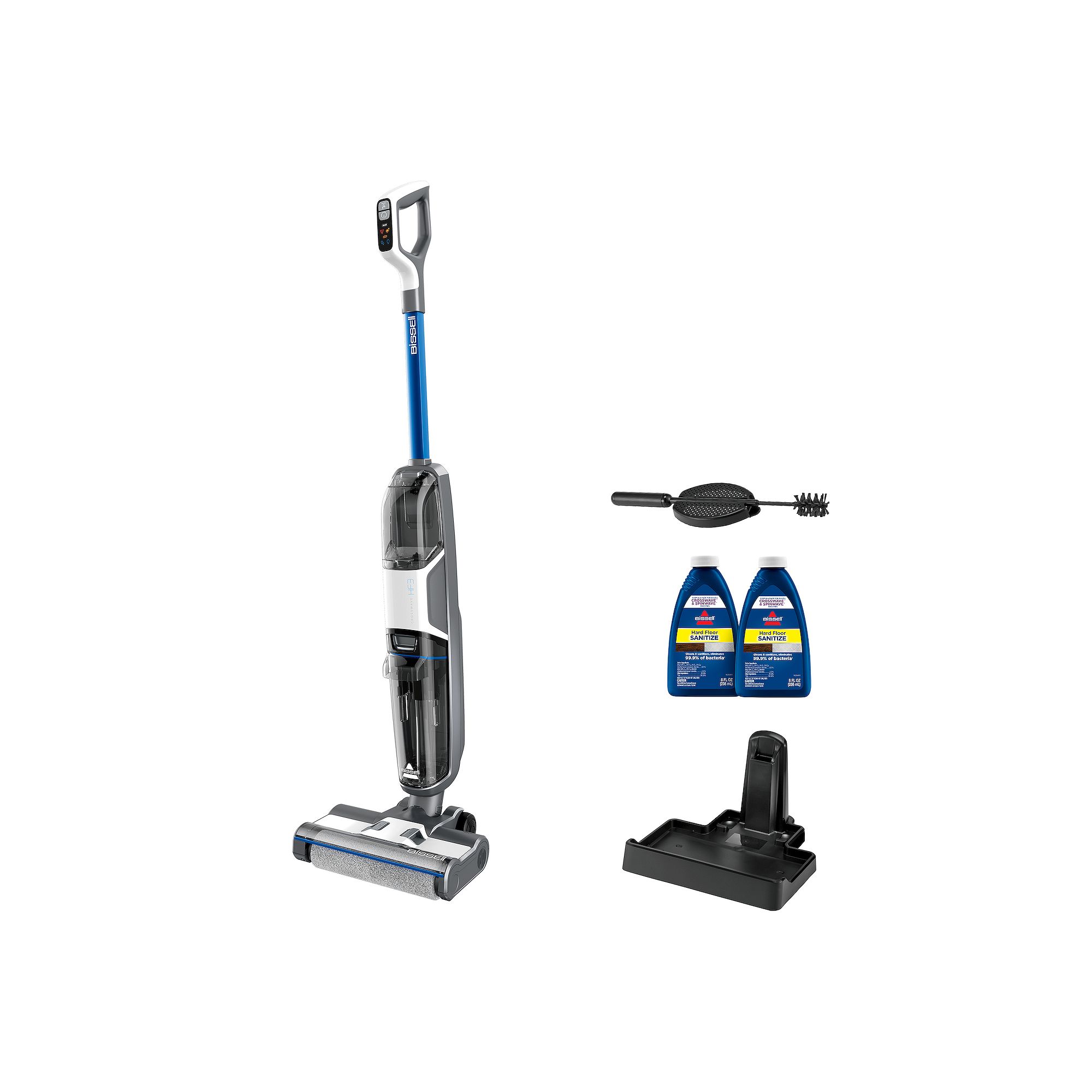 BISSELL CrossWave HF3 Cordless Multi-Surface Wet + Dry Vacuum (3649), Black
