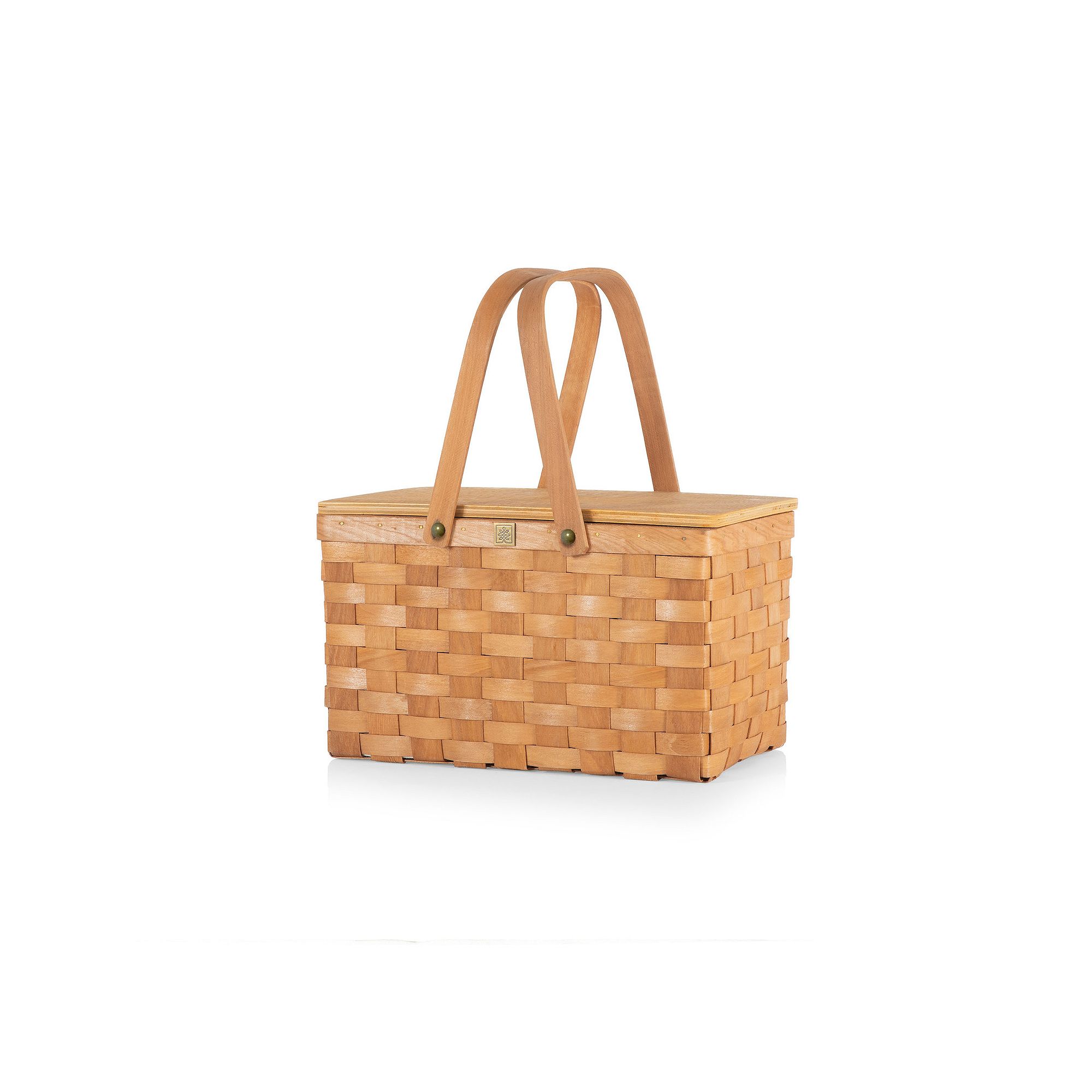 Picnic Time Poppy Personal Picnic Basket, Beige Khaki