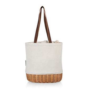 Picnic Time Pico Willow & Canvas Lunch Basket