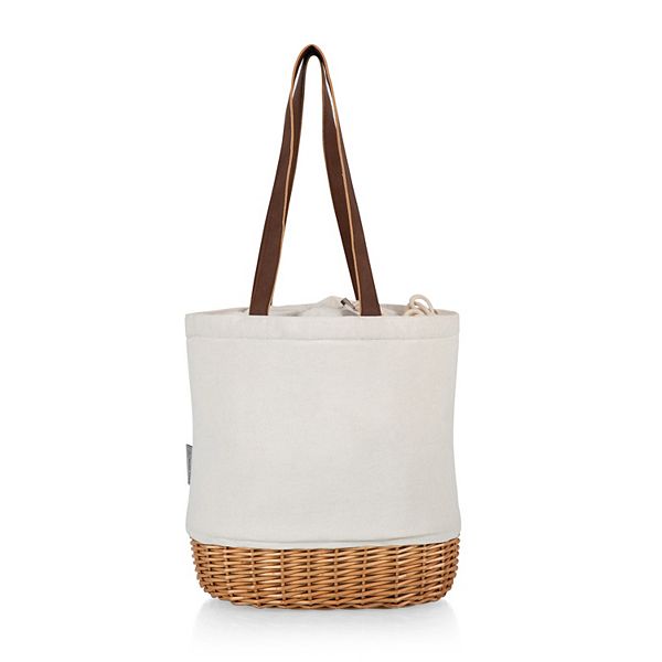 Picnic Time Pico Willow & Canvas Lunch Basket