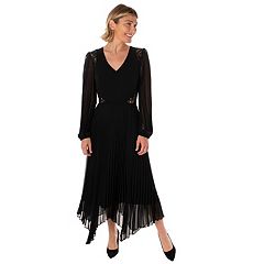 Black 3/4 Sleeve Maxi Dress – Nicole Andrews Collection