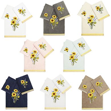 Linum Home Textiles Turkish Cotton Girasol 3-piece Towel Set