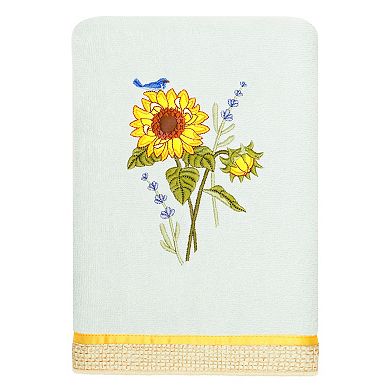 Linum Home Textiles Turkish Cotton Girasol 3-piece Embellished Towel Set