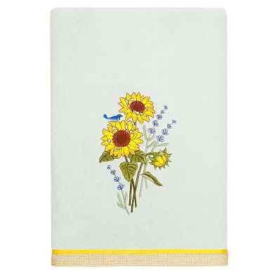 Linum Home Textiles Turkish Cotton Girasol 3-piece Embellished Towel Set